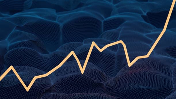 Growing and shrinking: 3d chart in luminous space